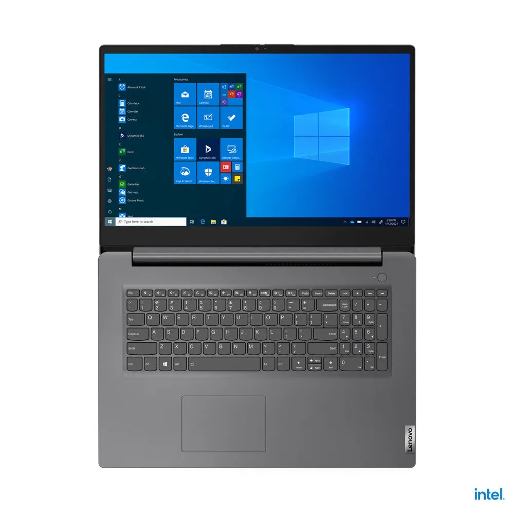 Lenovo V17 17.3" Laptop - Intel Core i5-1135G7, 8GB RAM, 512GB SSD, Windows 10 Pro, Grey