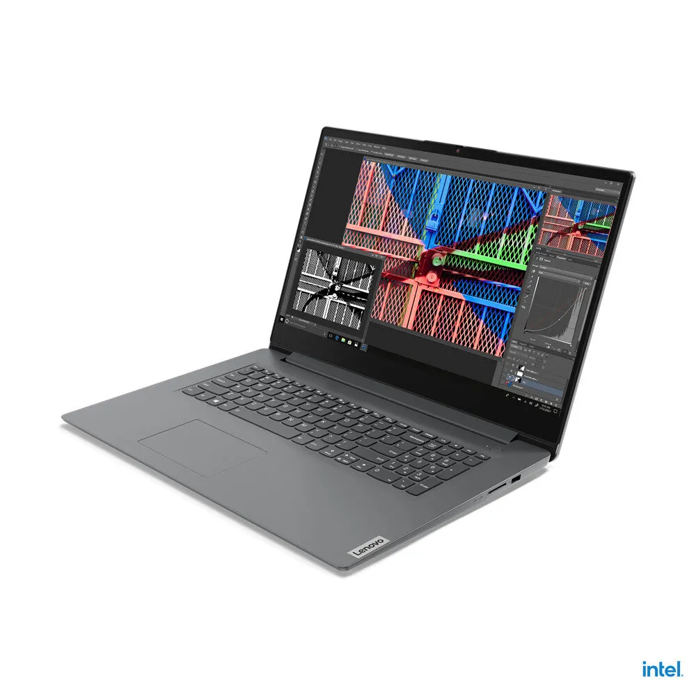 Lenovo V17 17.3" Laptop - Intel Core i5-1135G7, 8GB RAM, 512GB SSD, Windows 10 Pro, Grey