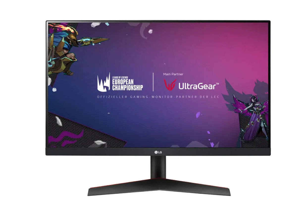 LG 24GN600-B 23.8" Full HD Gaming Monitor - 144Hz, 1ms, IPS, Black and Red