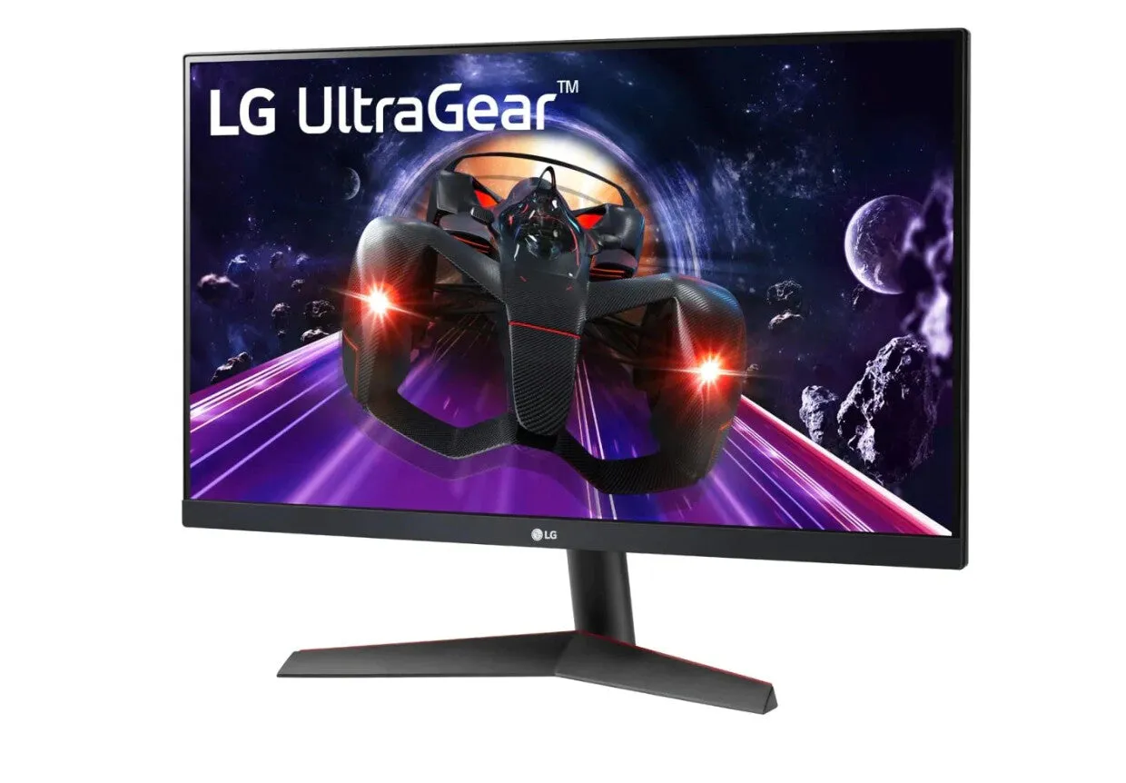 LG 24GN600-B 23.8" Full HD Gaming Monitor - 144Hz, 1ms, IPS, Black and Red
