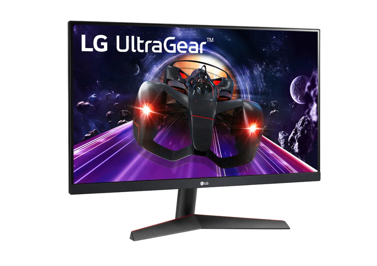 LG 24GN600-B 23.8" Full HD Gaming Monitor - 144Hz, 1ms, IPS, Black and Red
