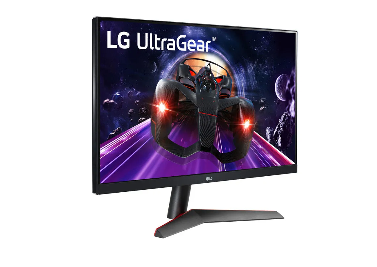 LG 24GN600-B 23.8" Full HD Gaming Monitor - 144Hz, 1ms, IPS, Black and Red