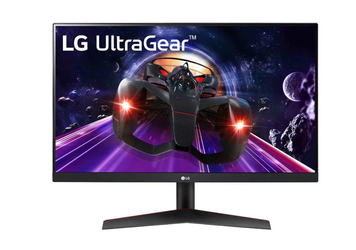 LG 24GN600-B 23.8" Full HD Gaming Monitor - 144Hz, 1ms, IPS, Black and Red
