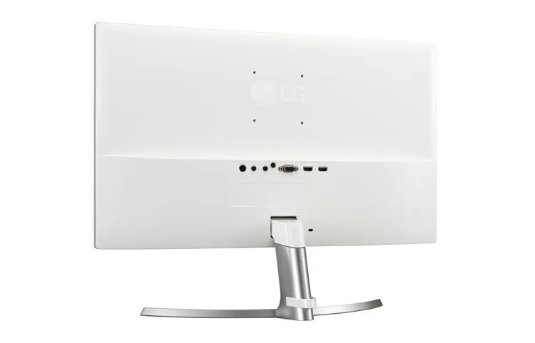 LG 24MP88HV 23.8" Full HD Monitor - 5ms, IPS, Speakers, Black, Silver, and White