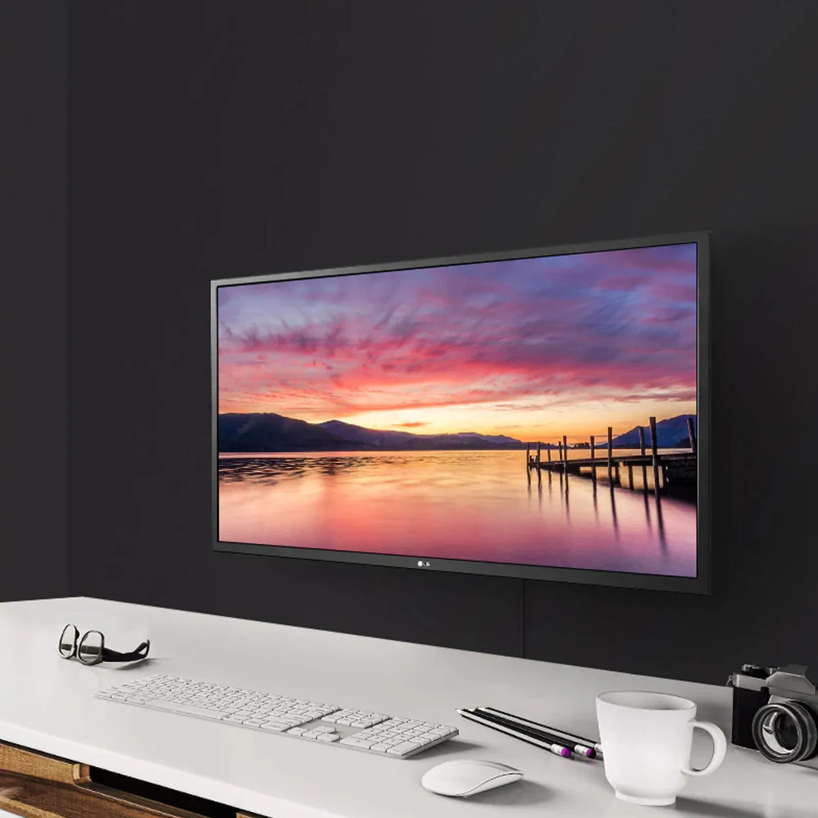 LG 32MN500M-B 31.5" Full HD Monitor - 5ms, IPS, AMD FreeSync, Black