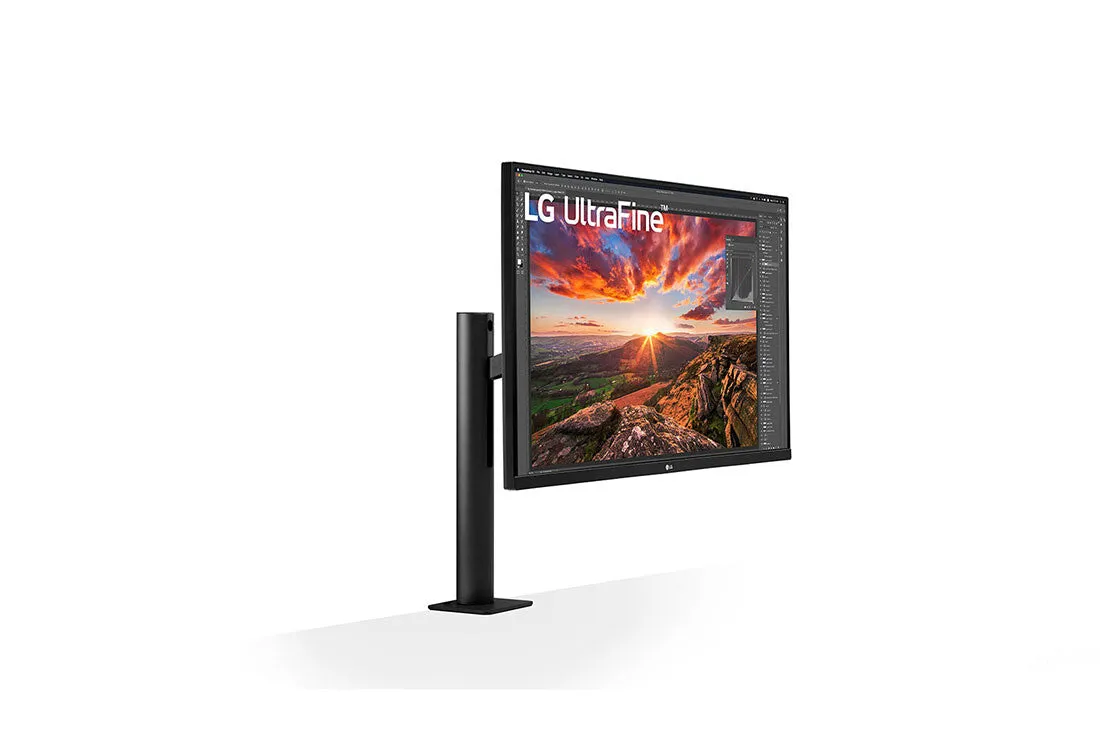 LG 32UN880-B 31.5" 4K Ultra HD Monitor - 60Hz, 5ms, IPS, Height Adjustable, Speakers, Black