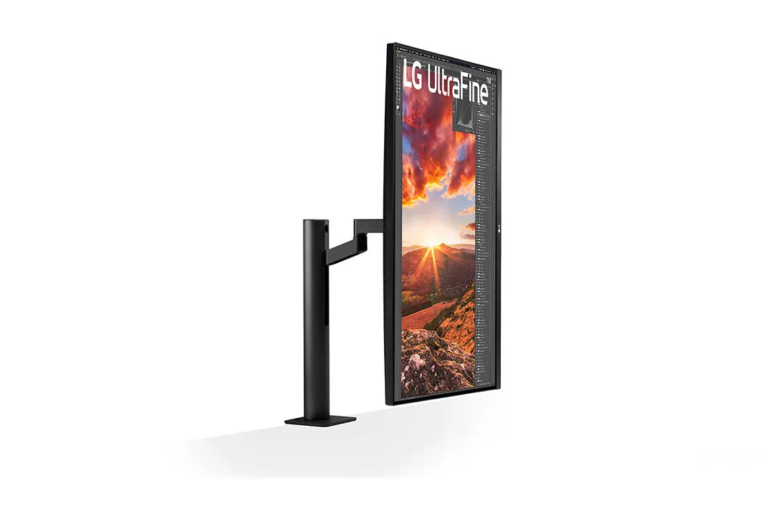 LG 32UN880-B 31.5" 4K Ultra HD Monitor - 60Hz, 5ms, IPS, Height Adjustable, Speakers, Black
