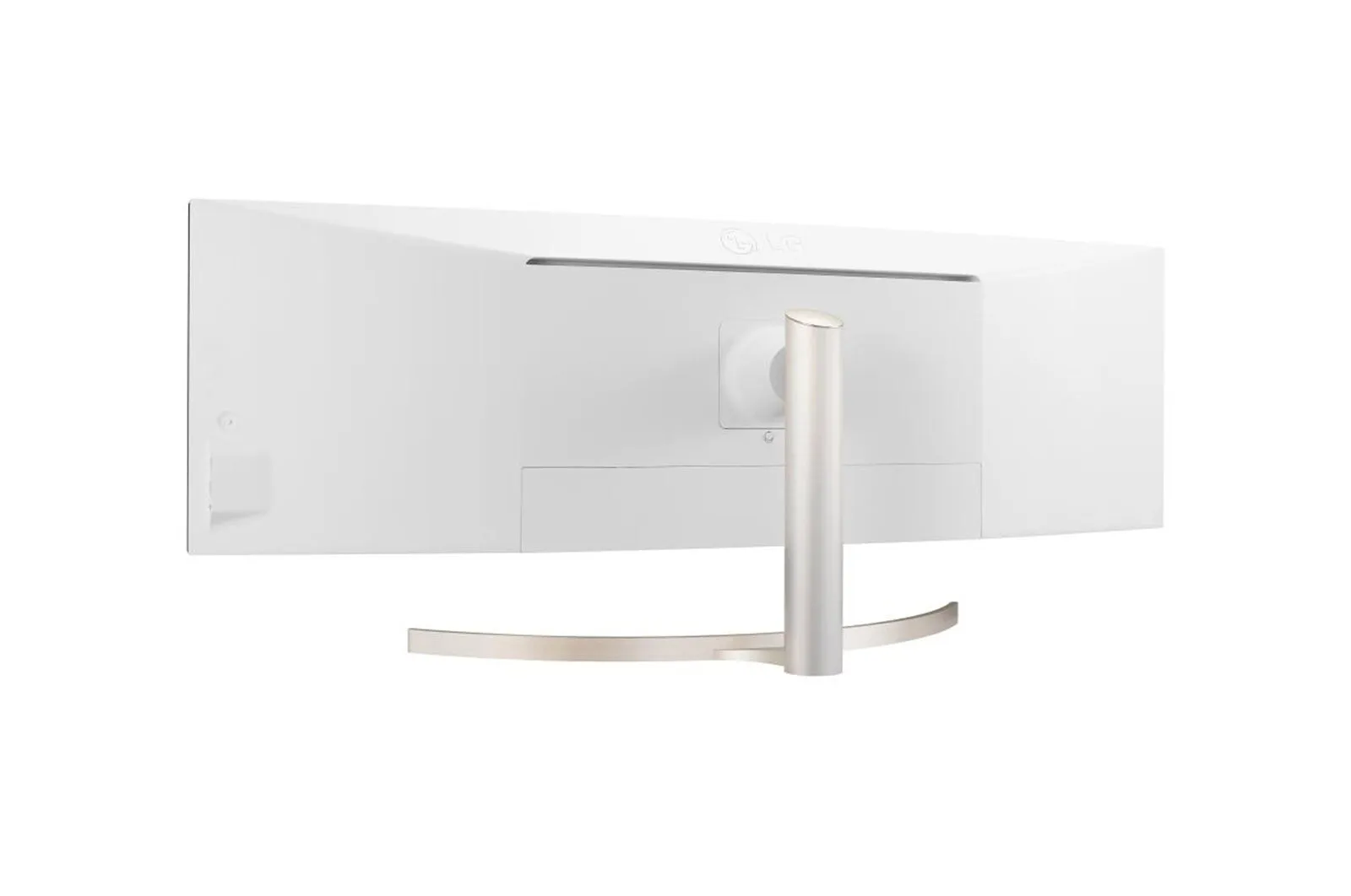 LG 49WL95C-WE 49" UltraWide Quad HD Curved Monitor - 60Hz, 5ms, AH-IPS, Height Adjustable, Speakers, Black and White