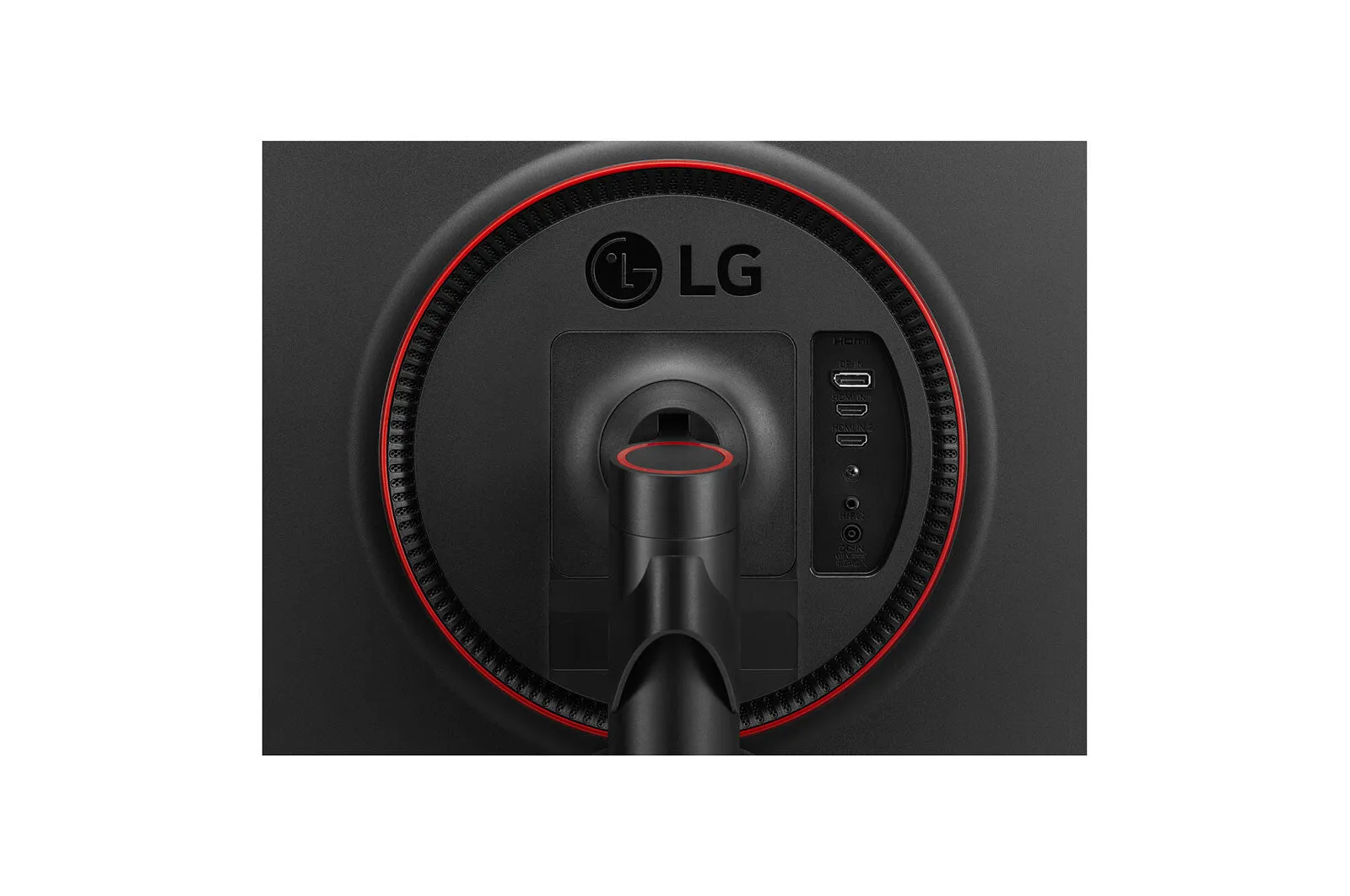 LG UltraGear 24GL650-B 23.6" Full HD Gaming Monitor - 144Hz, 1ms, TN, AMD FreeSync, Height Adjustable, Black and Red