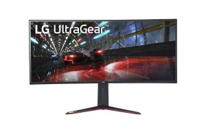 LG UltraGear 38GN950-B 37.5" UltraWide Quad HD  Curved Gaming Monitor - 160Hz, 1ms, Nano IPS, NVIDIA G-Sync, AMD FreeSync, Height Adjustable, Black