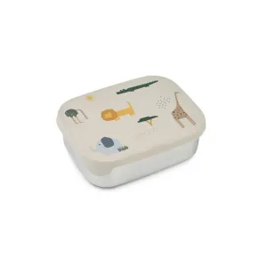 Liewood Arthur Lunchbox - Safari - Sandy Mix