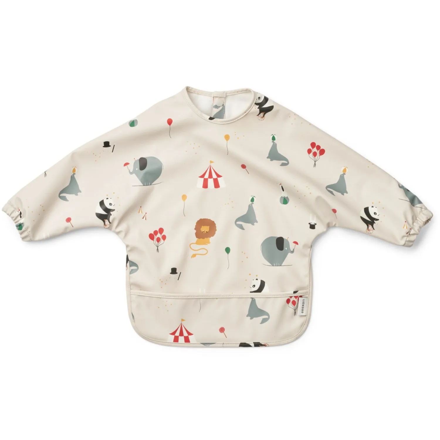 LIEWOOD Circus / Sandy Merle Printed Cape Bib