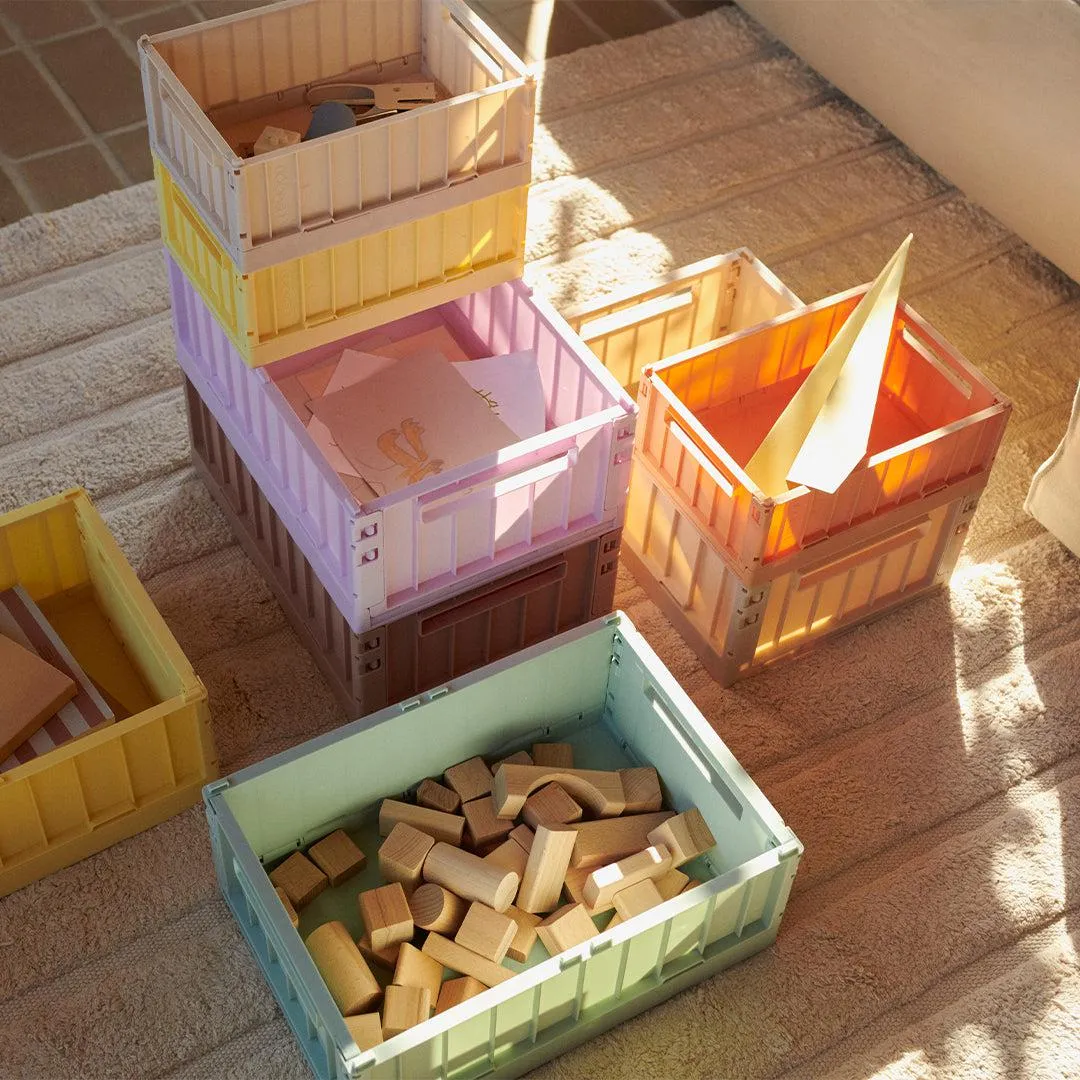 Liewood Weston Storage Box M 1-Pack - Light Apricot
