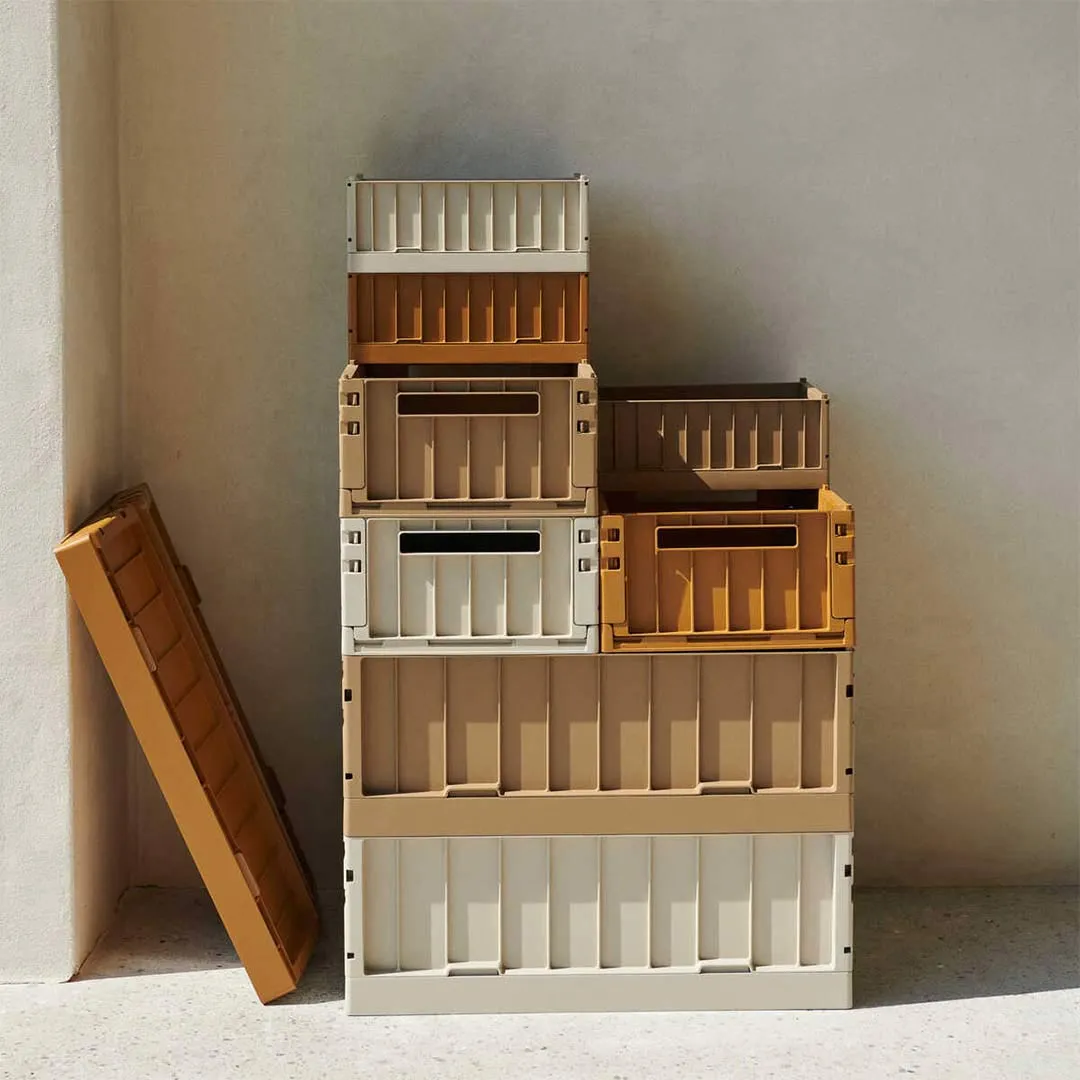 Liewood Weston Storage Boxes - Sandy - Small - 2 Pack