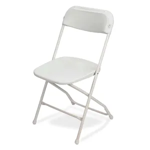 Lifestyle Folding Cocktail Chair White