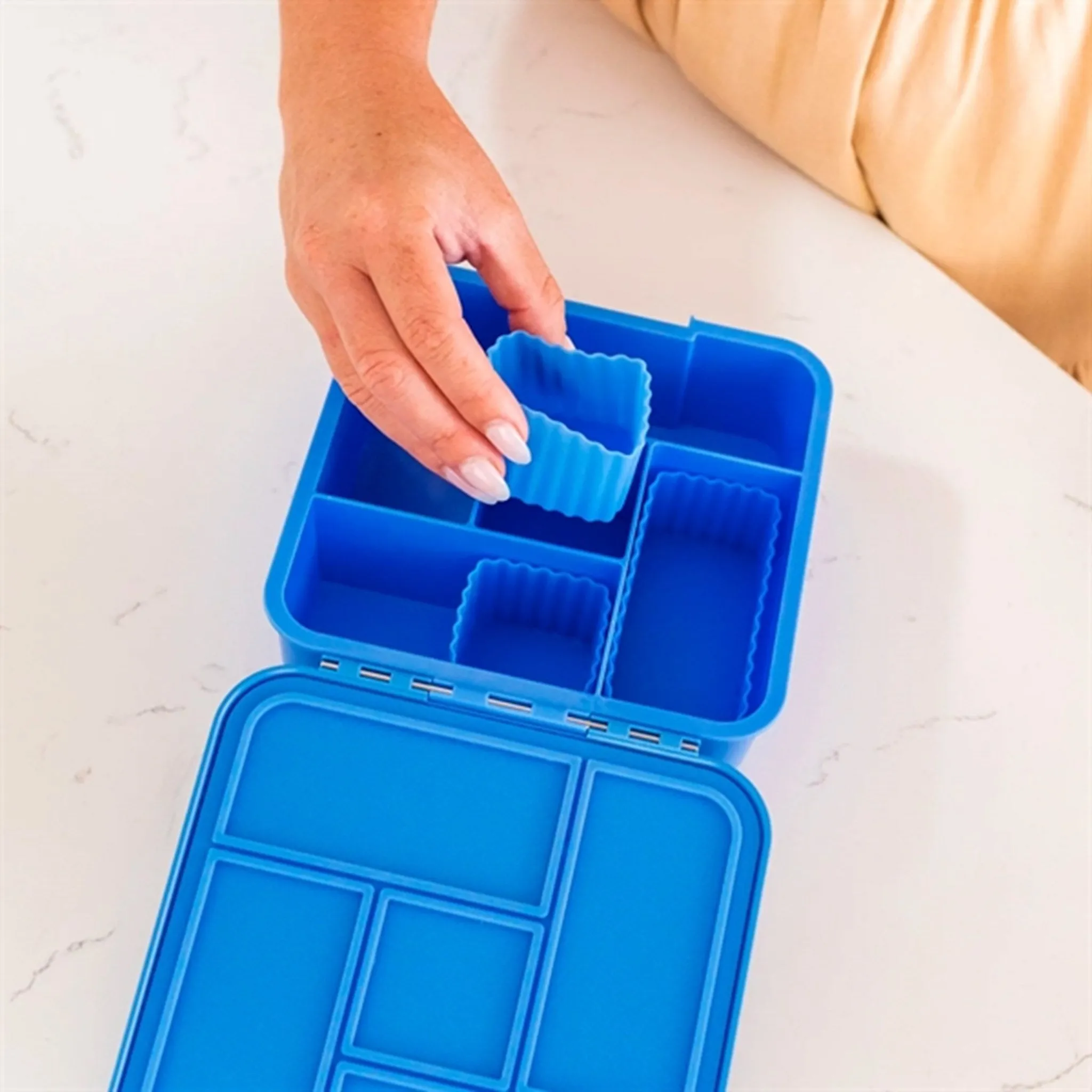 Little Lunch Box Co Bento Silicone Cups Mixed Blueberry