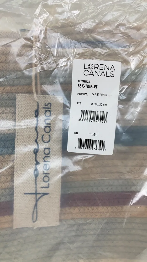 Lorena Canals Storage Basket Triplet