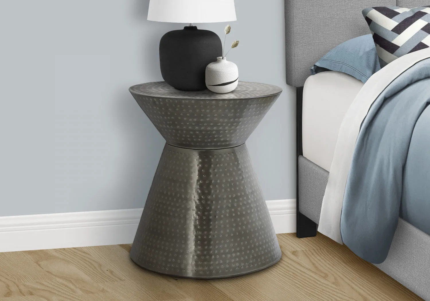 Lumi Side Table - Silver