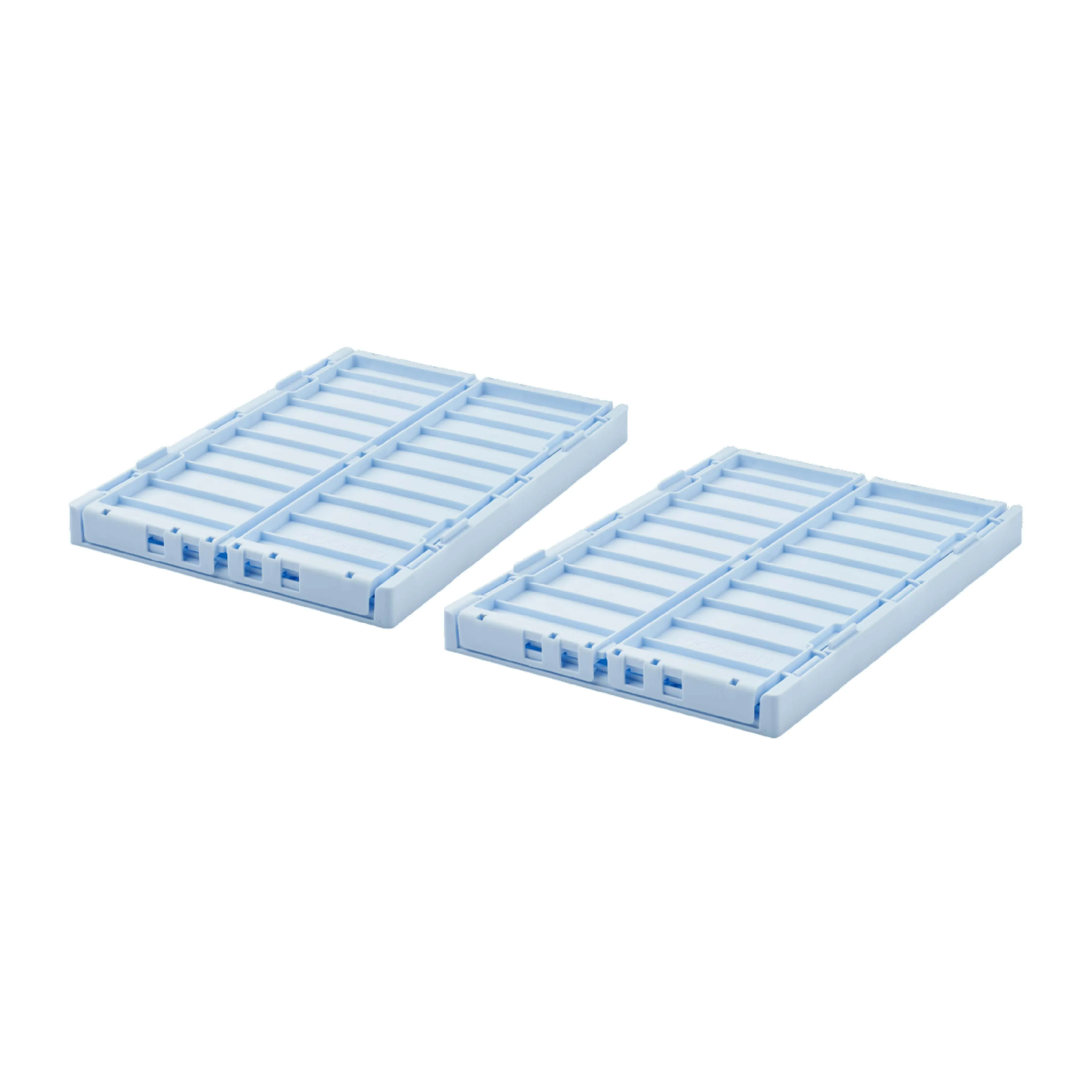Medium Weston Storage Box | Pure Sky | Set of 2