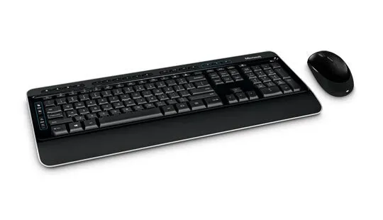 Microsoft PP3-00006 keyboard Mouse included Universal RF Wireless QWERTY Black