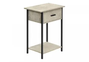 Miko Side Table - Cream Stone