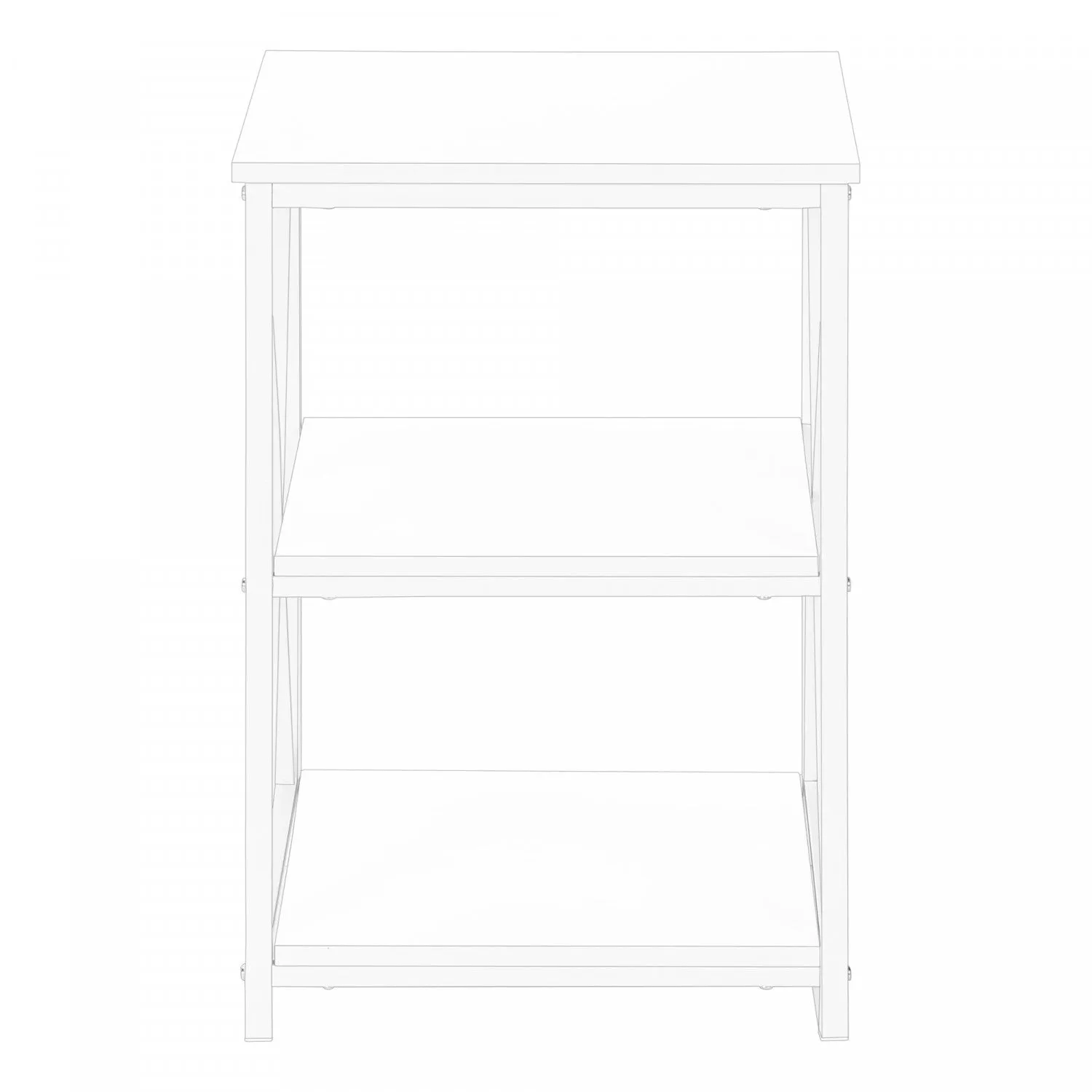 Miren Side Table - White