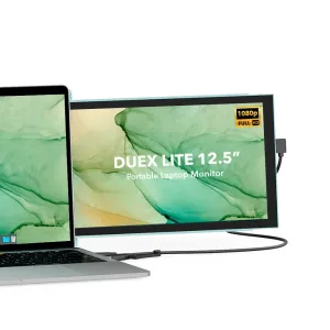 Mobile Pixels DUEX Lite computer monitor 31.8 cm (12.5") 1920 x 1080 pixels Full HD LCD Green