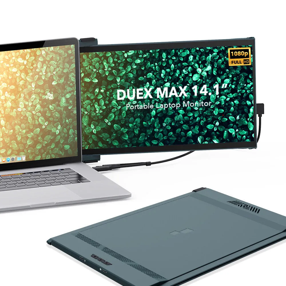 Mobile Pixels DUEX Max computer monitor 35.8 cm (14.1") 1920 x 1080 pixels Full HD LCD Green
