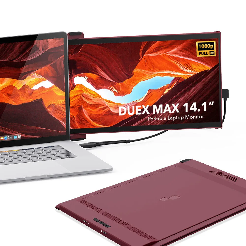 Mobile Pixels DUEX Max computer monitor 35.8 cm (14.1") 1920 x 1080 pixels Full HD LCD Red