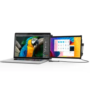 Mobile Pixels DUEX Plus computer monitor 33.8 cm (13.3") 1920 x 1080 pixels Full HD LCD Grey