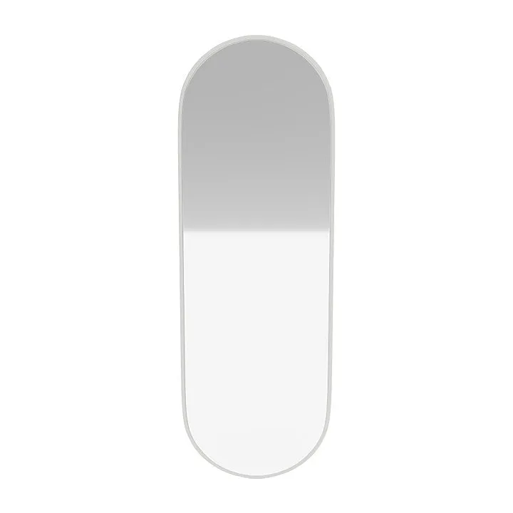 Montana Colour Frame Mirror, Nordic White