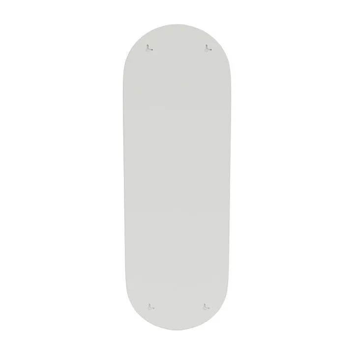 Montana Colour Frame Mirror, Nordic White