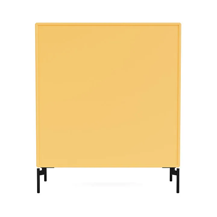 Montana Compile Decorative Shelf With Legs, Acacia/Black