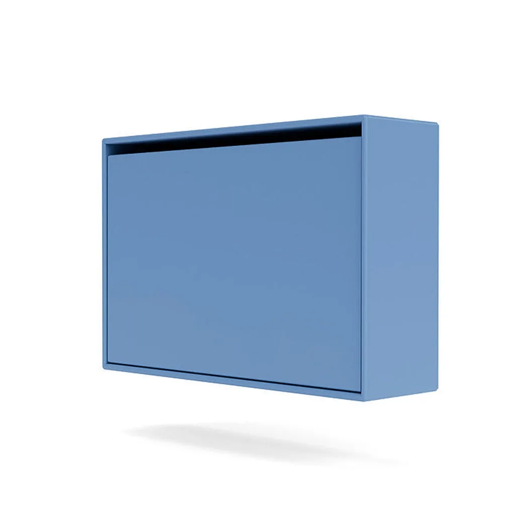 Montana Hide Shoe Cabinet, Azure Blue