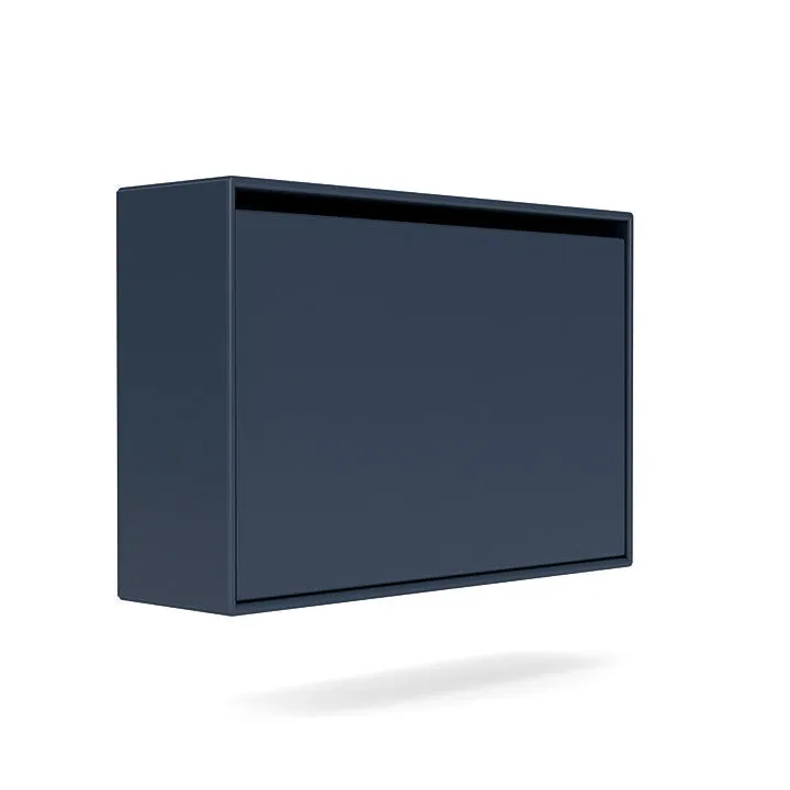 Montana Hide Shoe Cabinet, Juniper Blue