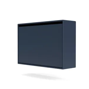 Montana Hide Shoe Cabinet, Juniper Blue