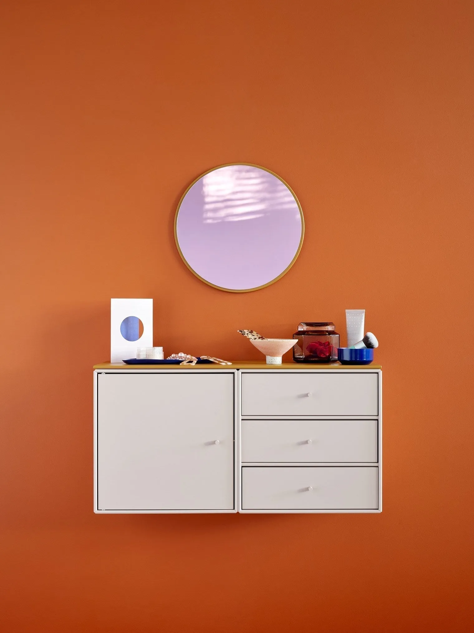 Montana Mini Mci Mirror, Chamomile Yellow