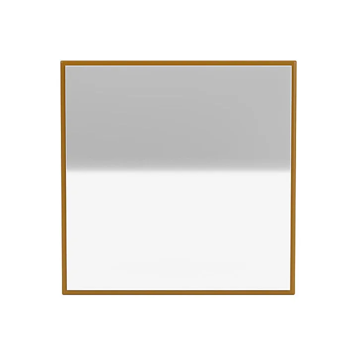 Montana Mini Msq Mirror, Amber Yellow