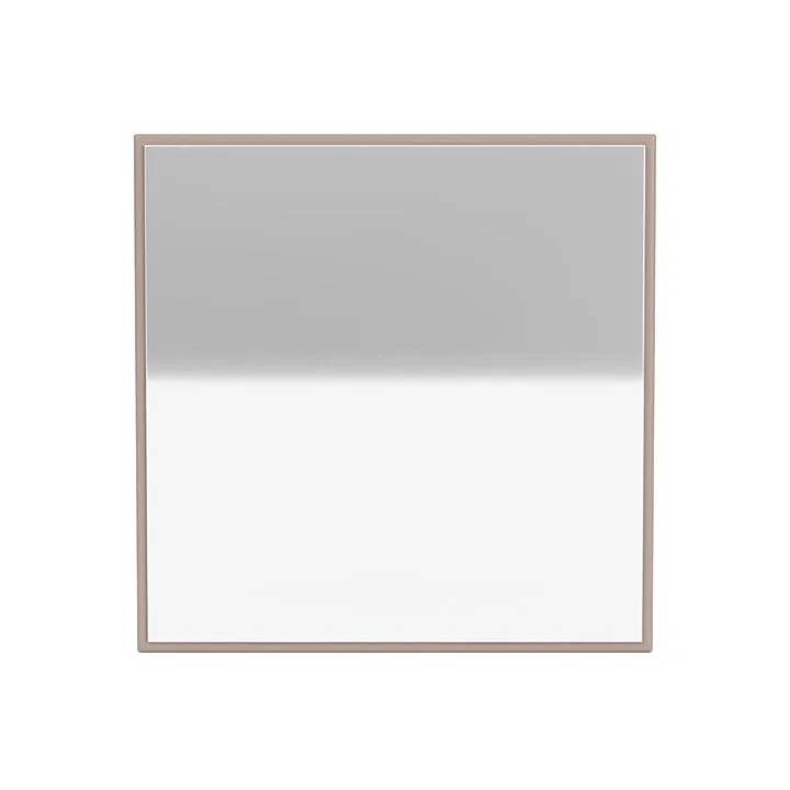 Montana Mini Msq Mirror, Mushroom Brown