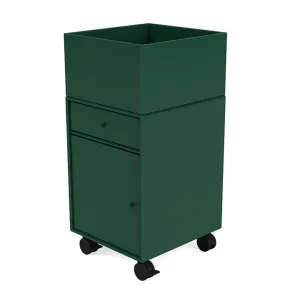Montana Runner Office Unit On Castors, Pine Green