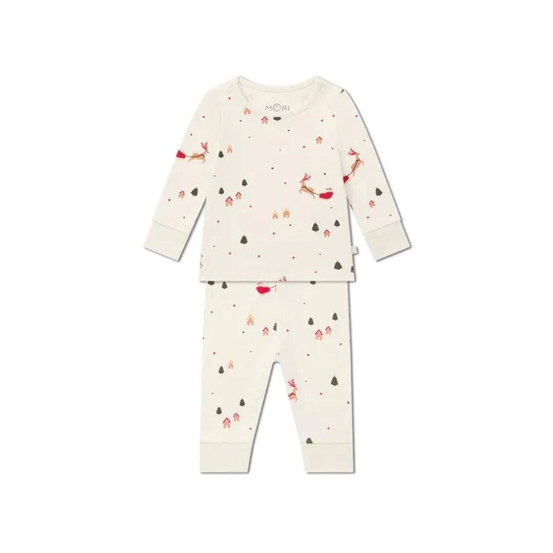 MORI Christmas Print Pyjamas - Christmas Print