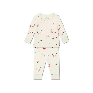 MORI Christmas Print Pyjamas - Christmas Print