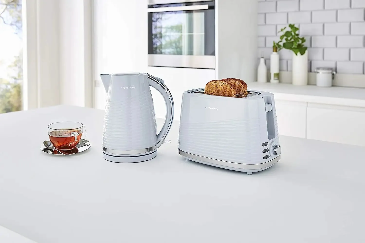 Morphy Richards 220030ARG Dune 2 Slice Toaster - Cornflower Blue