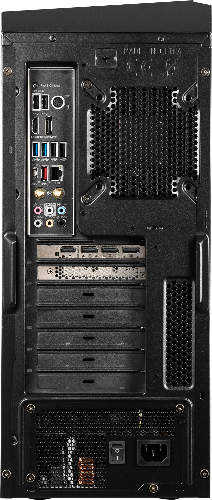 MSI MAG Codex 5 11TG-820UK Intel Core i5 i5-11400F 16 GB DDR4-SDRAM 512 GB SSD NVIDIA GeForce RTX 3060 Ti Windows 10 Home Desktop PC Black