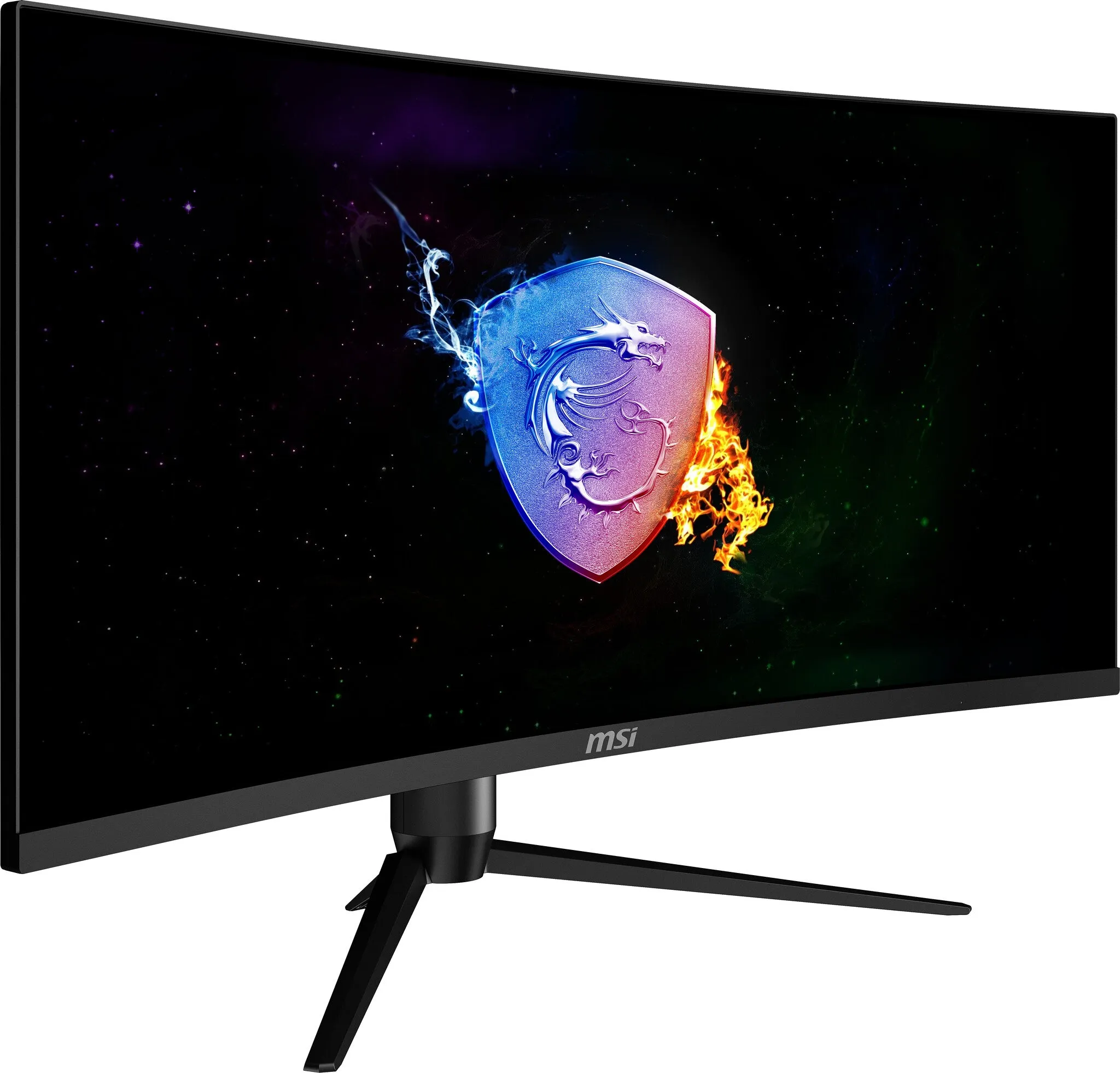MSI MAG342CQPV 34" UltraWide Quad HD Curved Gaming Monitor - 100Hz, 1ms, VA, Adaptive Sync, Height Adjustable, Black