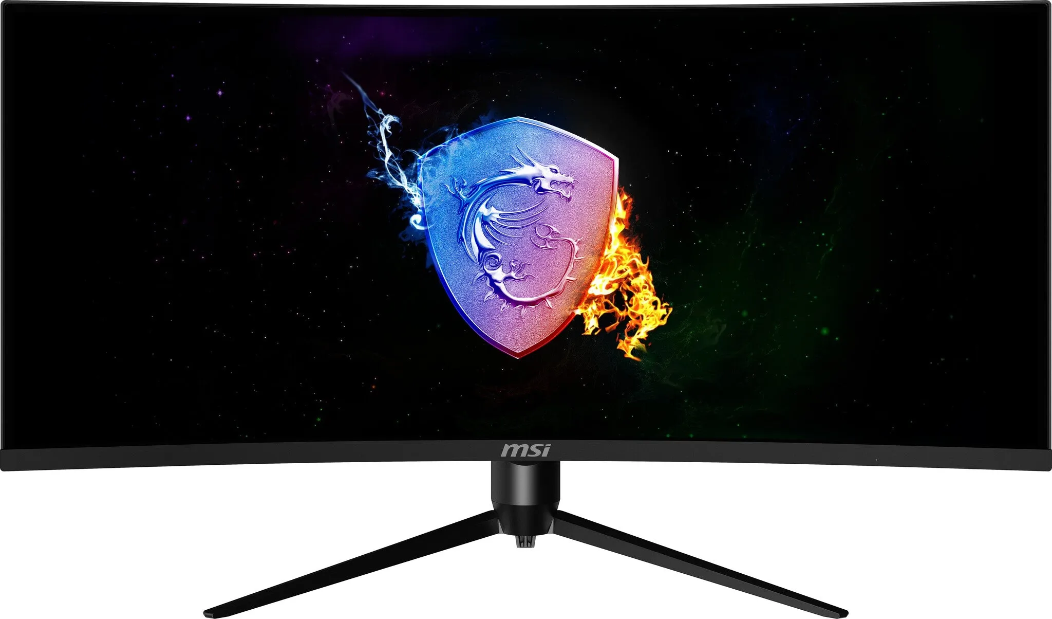 MSI MAG342CQPV 34" UltraWide Quad HD Curved Gaming Monitor - 100Hz, 1ms, VA, Adaptive Sync, Height Adjustable, Black