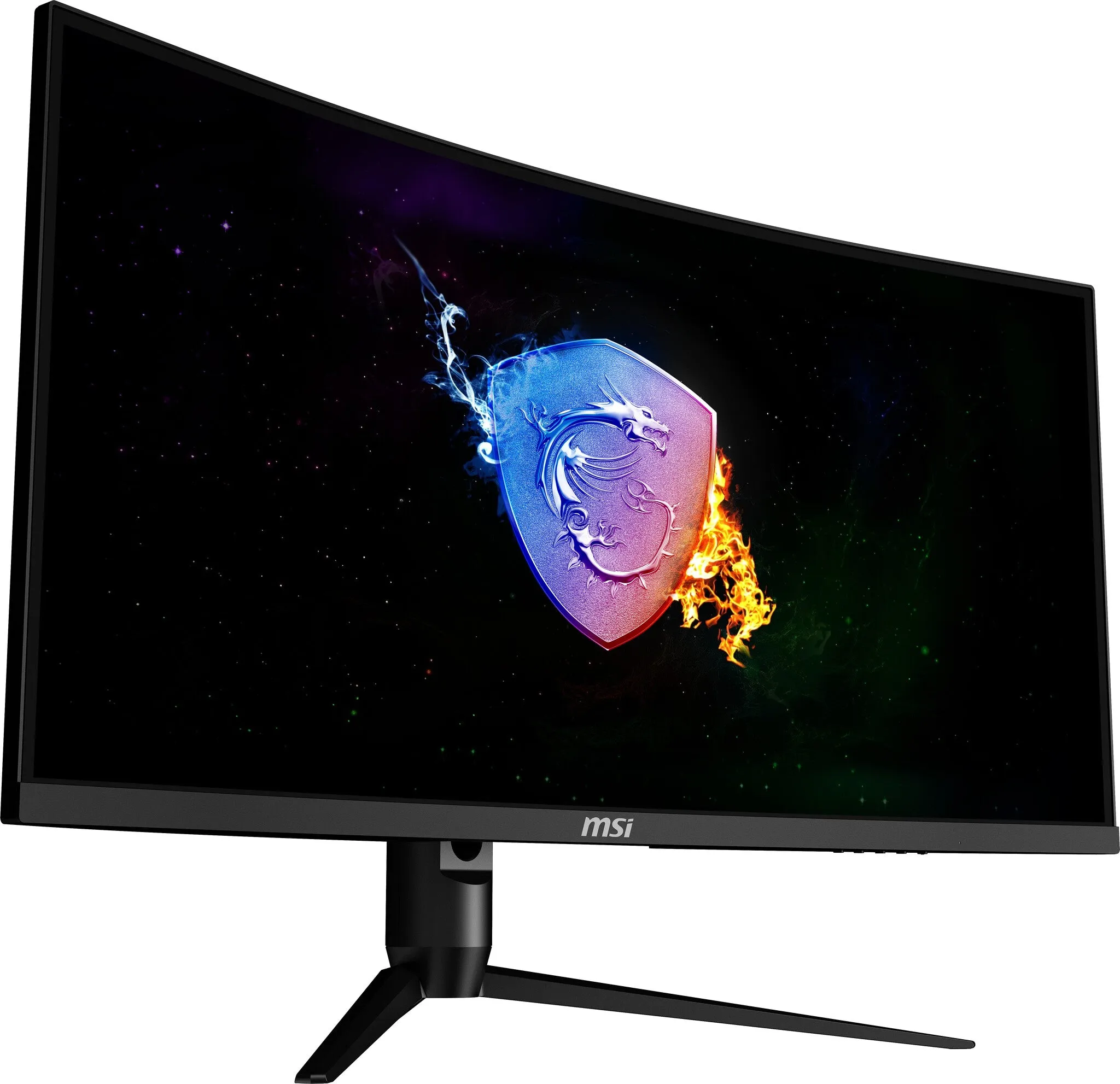 MSI MAG342CQPV 34" UltraWide Quad HD Curved Gaming Monitor - 100Hz, 1ms, VA, Adaptive Sync, Height Adjustable, Black