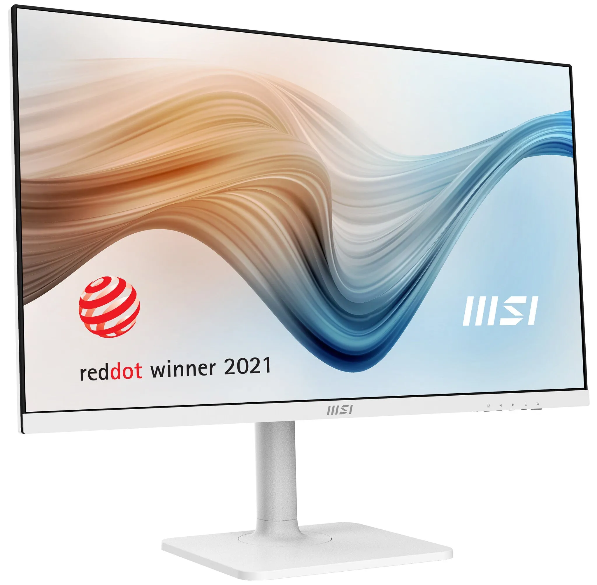 MSI Modern MD272QPW 27" Wide Quad HD Monitor - 75Hz, 4ms, IPS, Height Adjustable, Speakers, White