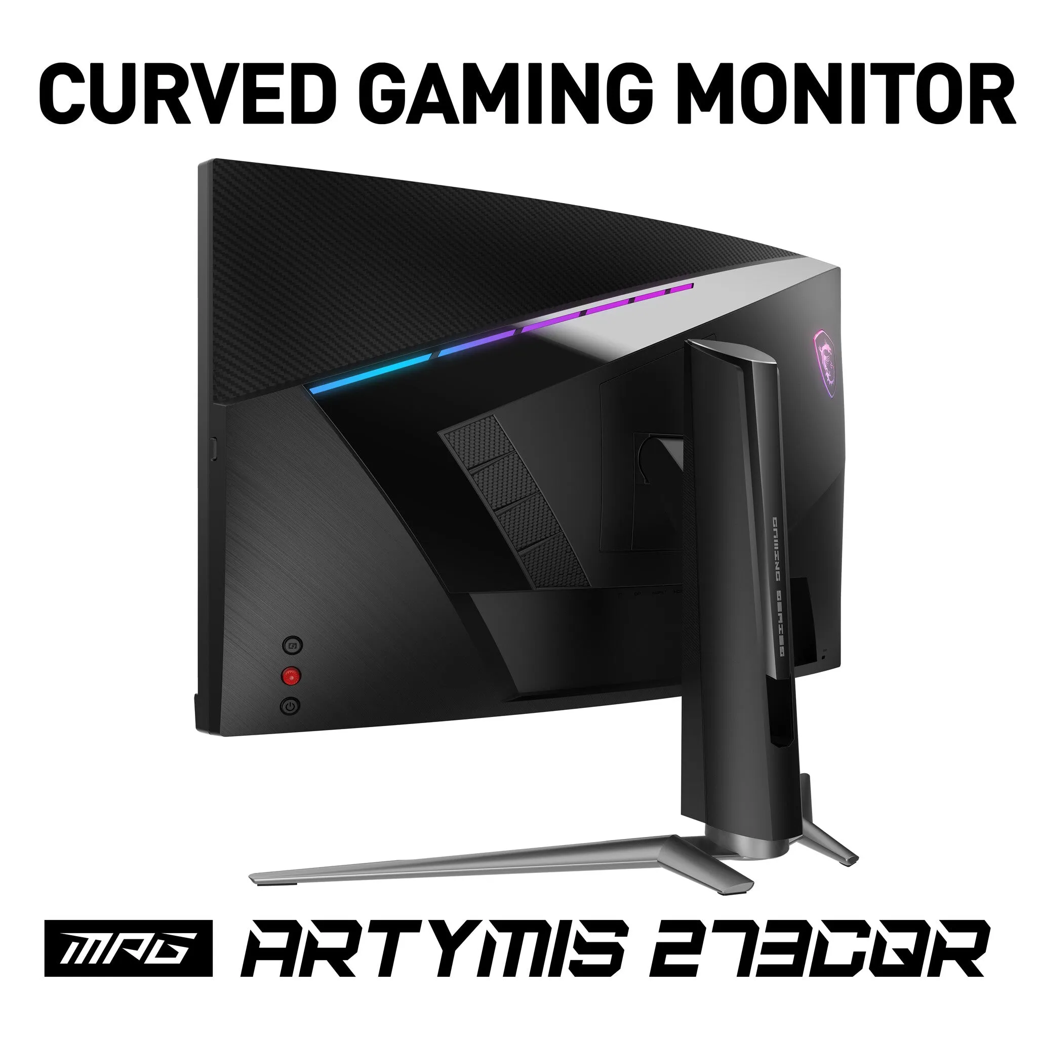 MSI MPG Artymis 273CQR 27" Wide Quad HD Curved Gaming Monitor - 165Hz, 1ms, VA, Height Adjustable, Black
