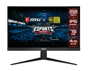 MSI Optix G241V E2 23.8" Full HD Gaming Monitor - 75Hz, 1ms, IPS, AMD FreeSync, Black